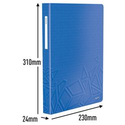 Cartella da copertina Urban Chic. PP 80 coperti DIN A4, blu