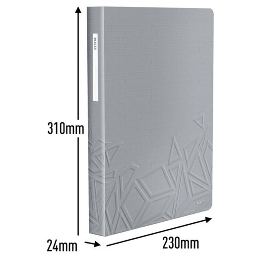 Urban Chic omslagsmappe. P.P. 80 covers DIN A4, grå