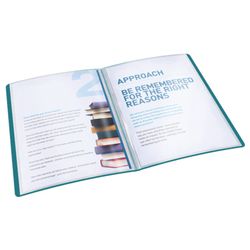 Urban Chic omslagsmappe. P.P. 80 covers DIN A4, rød