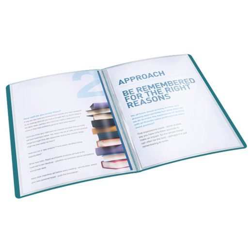 Urban Chic omslagsmappe. P.P. 80 covers DIN A4, rød