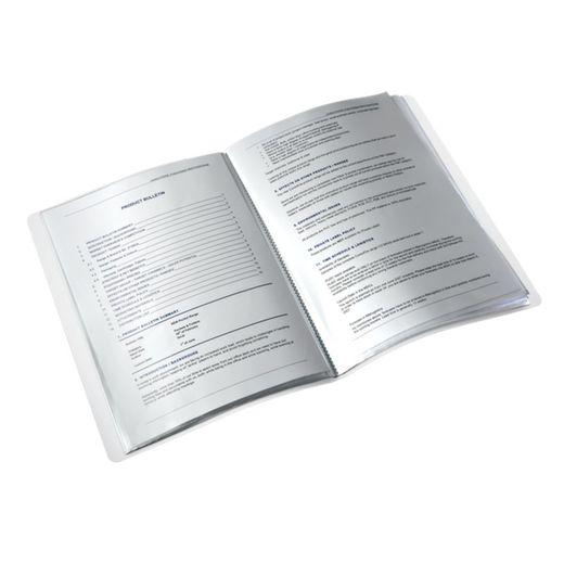 WOW sleeve folder. P.P. 40 covers. DIN A4, black