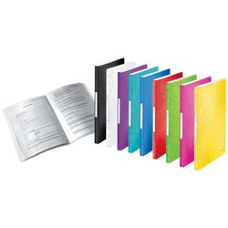 WOW ærmemappe. PP. 40 covers. DIN A4, rød