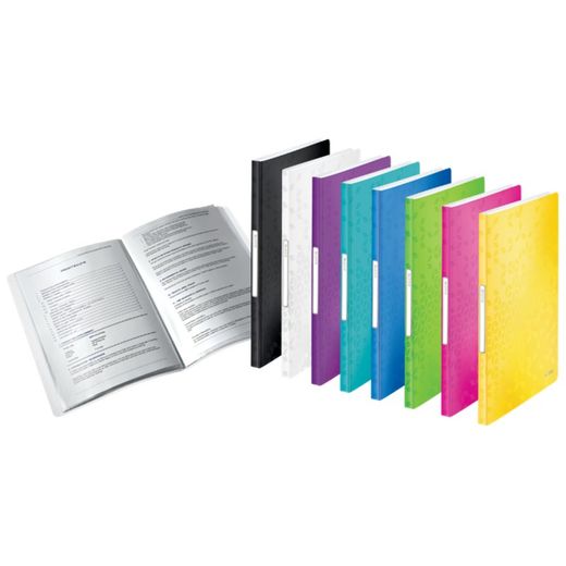 WOW sleeve folder. P.P. 40 covers. DIN A4, green