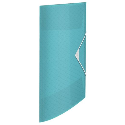 Esselte Colour'Breeze elastikmappe. P.P. Med 3 klapper. DIN A4, blå
