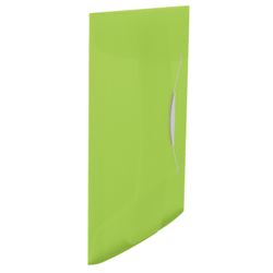 Carpeta de gomas Esselte Vivida. PP. Con 3 solapas. DIN A4, verde Vivida