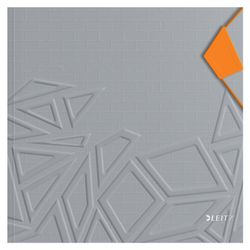 Chemise en caoutchouc Urban Chic. P. P. 3 volets. DIN A4, gris