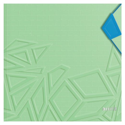 Urban Chic gummimapp. P.P. 3 klaffar. DIN A4, grön