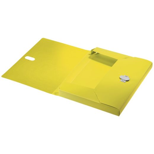 Cartella del progetto Leitz Recycle. PP. Dorso 38 mm. DIN A4, giallo