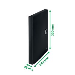 Cartella del progetto Leitz Recycle. PP Dorso 38 mm. DIN A4, nero
