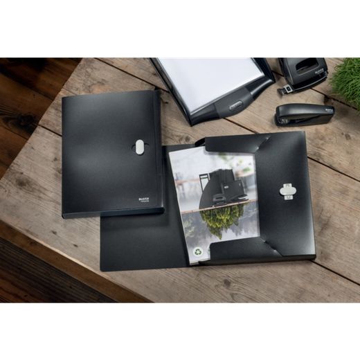 Cartella del progetto Leitz Recycle. PP Dorso 38 mm. DIN A4, nero