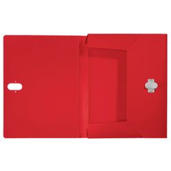 Cartella del progetto Leitz Recycle. PP. Dorso 38 mm. DIN A4, rosso
