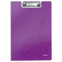 Carpeta Miniclip WOW DIN A4. Polifoam, violeta