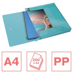 Esselte Colour'Breeze PP project folder. Spine 25mm. DIN A4, blue