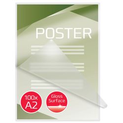 Portefeuilles GBC DIN A2 (426X600) 2X125 mic. (Case 50)