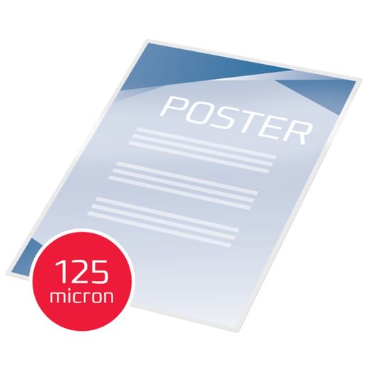 Portfele GBC DIN A3 (303X426) 2X125 mic. (pole 25)