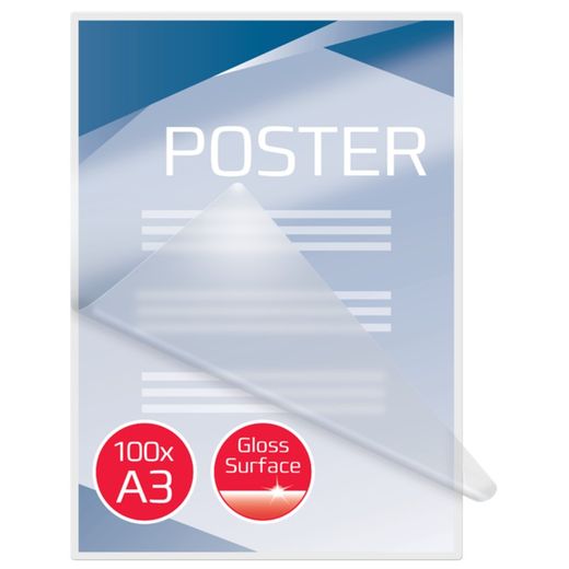 Portefeuilles GBC DIN A3 (303X426) 2X75 mic. (Case 100)