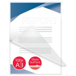 Portfele GBC DIN A3 (303X426) 2X80 mic. (Pole 100)