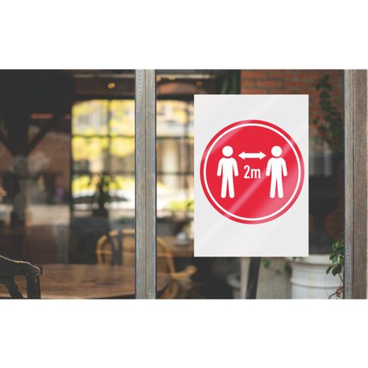 Plånböcker GBC DIN A4 självhäftande (216X303) 2X125 mic. (Låda 100)