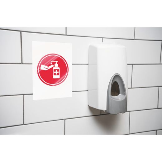 Plånböcker GBC DIN A4 självhäftande (216X303) 2X125 mic. (Låda 100)