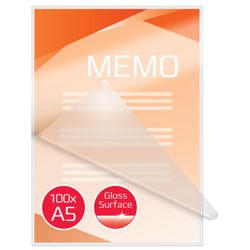 Portefeuilles GBC DIN A5 (154X216) 2X75 mic. (Case 100)