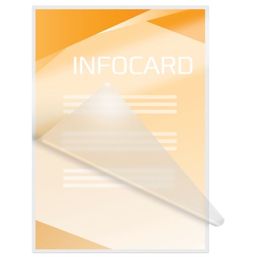 Portefeuilles GBC DIN A6 (111X156) 2X125 micro. (Case 100)