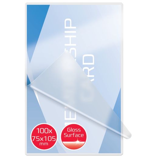 Portefeuilles GBC JUMBO (75X105) 2X125 micro. (Case 100)