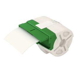 Cartouche de bande continue en plastique Leitz Icon. Adhésif permanent, longueur 10m 88mm. large, blanc