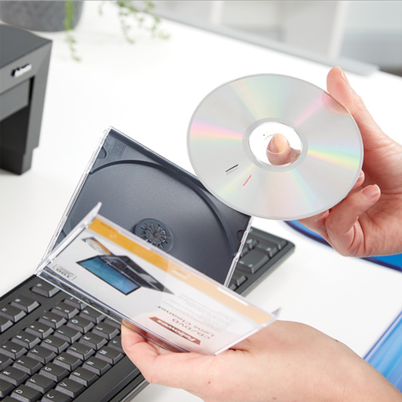CD limpiador para lector CD/DVD Fellowes 99761 — KounterPRO