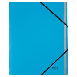 Trieur de carton Leitz Recycle à 12 onglets. 100% recyclable. DIN A4, bleu