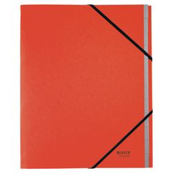 Leitz Recycle kartonnen sorteerder met 12 tabbladen. 100% recyclebaar. DIN A4, rood