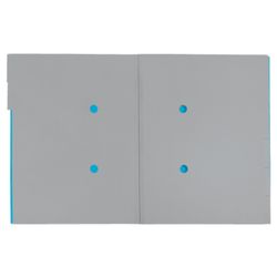 Trieur à 6 onglets en carton Leitz Recycle. 100% recyclable. DIN A4, bleu