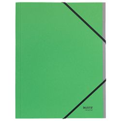 Trieur à 6 onglets en carton Leitz Recycle. 100% recyclable. DIN A4, vert