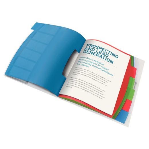 Essente Vivida Sorter. PP 6 divisori con indice, multicolore