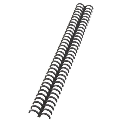 Klik GBC 12 mm (pudełko 50), czarny