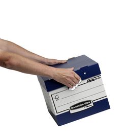 Dossiercontainer met ergonomische handgrepen