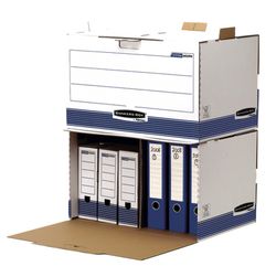 Contenedor de archivos acceso frontal Azul