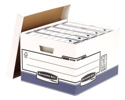 Blauer Folio-Dateicontainer