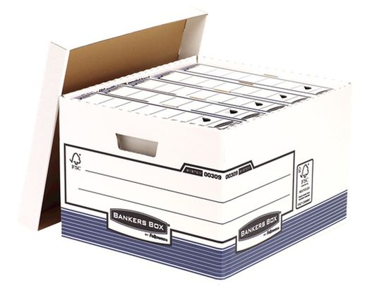 Blauer Folio-Dateicontainer