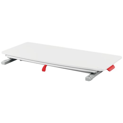 Leitz Ergo Cosy Schreibtischkonverter mit Tastaturablage, grau