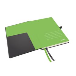 Leitz Complete Hardcover Notizbuch, 80 Blatt, 5 Raster, DIN A5, schwarz