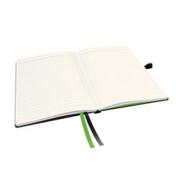 Notatnik Leitz Complete w twardej okładce, 80 kartek w linie, DIN A5, czarny