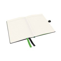Leitz Complete Hard Cover Notebook, 80 Sheets Horizontal Ruled, DIN A6, Black