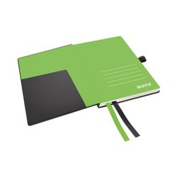 Leitz Complete Hard Cover Notebook, 80 Sheets Horizontal Ruled, DIN A6, Black