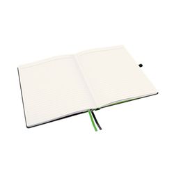 Leitz Complete Hard Cover Notebook, 80 Sheets Horizontal Ruled, iPad Size, Black