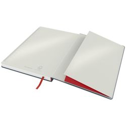 Leitz Cozy hardcover notebook, 80 sheets, squared, DIN B5, gray