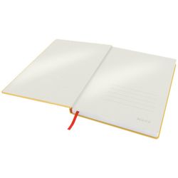 Leitz Cozy Hard Cover Notebook, 80 sheets, horizontal ruled, DIN B5, yellow