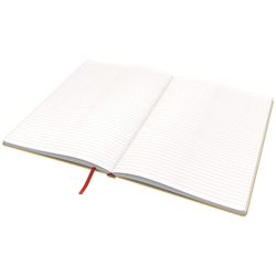 Leitz Cozy Hard Cover Notebook, 80 sheets, horizontal ruled, DIN B5, yellow