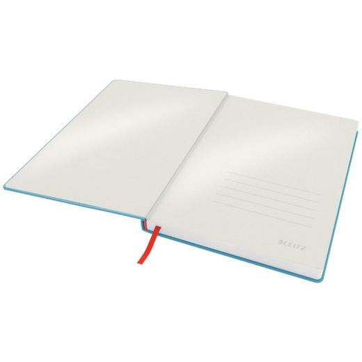 Leitz Cosy Hardcover-Notizbuch, 80 Blatt, quer liniert, DIN B5, blau