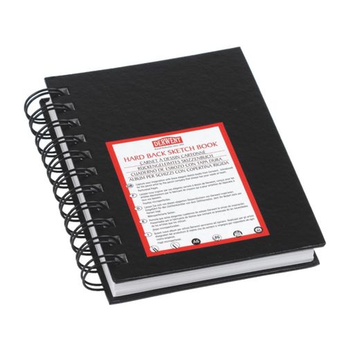 Caderno de desenho Derwent Big Book A5, 86 folhas 110 grs