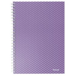 Cuaderno wiro con tapas de cartón  Colour'Breeze A5, cuadriculado, lavanda